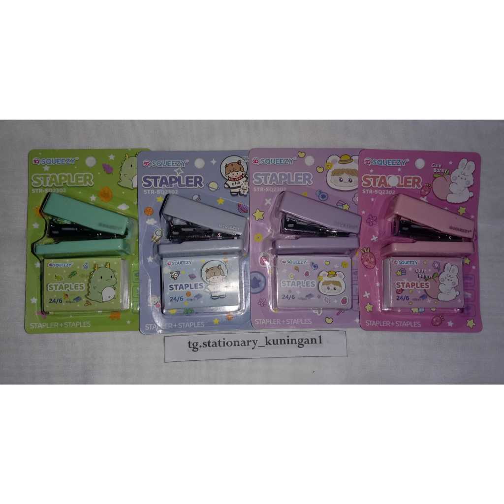

Stapler squeezy set Staples Ukuran mini STR-SQ2302