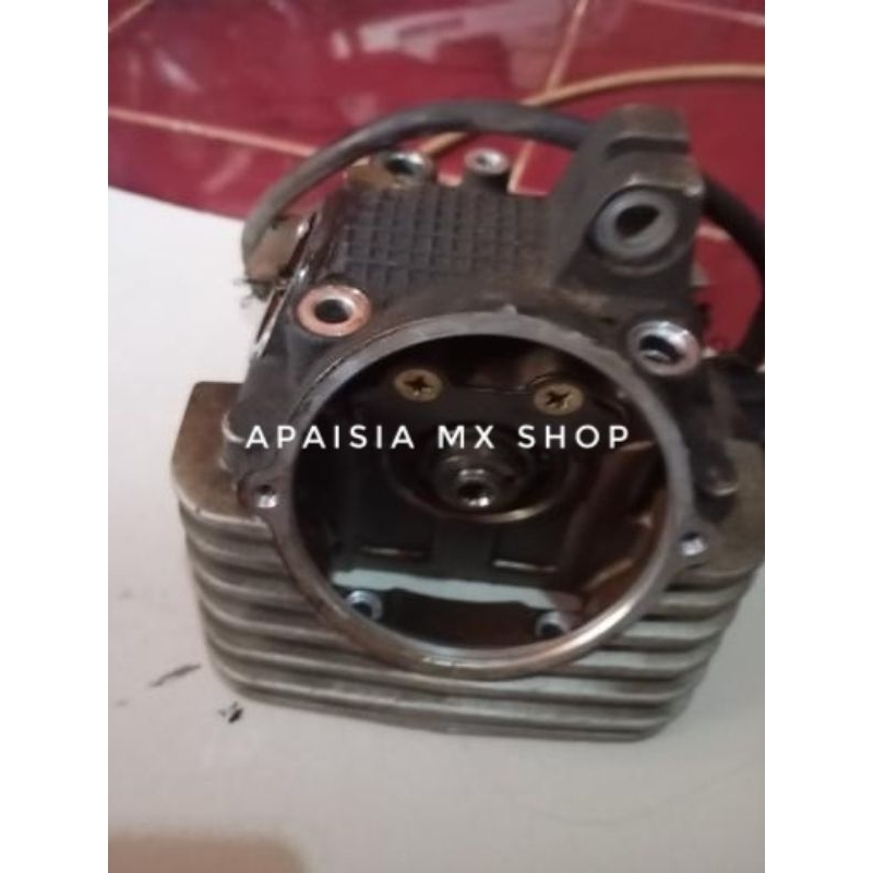 HEAD MESIN KLX ORIGINAL COPOTAN ISI LENGKAP