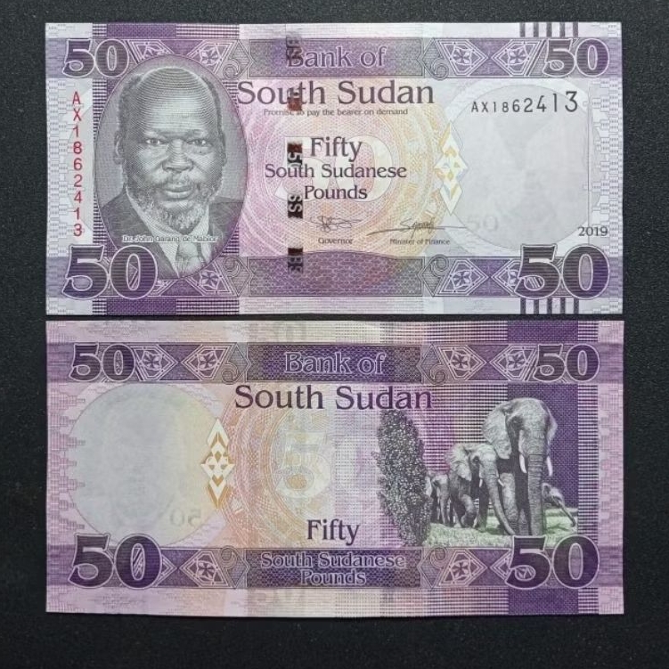 Koleksi Mancanegara South Sudan 50 Pounds
