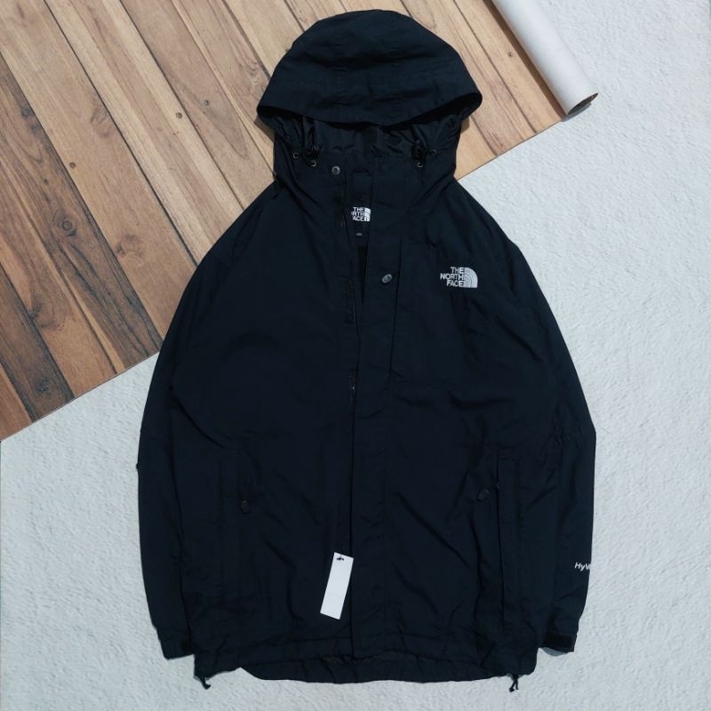 Jaket Outdoor TNF HyVent Saku Samping Gropcore (The North Face Jacket)