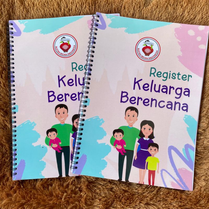 

Buku Register Bidan Keluarga Berencana Ukuran A4 Spiral