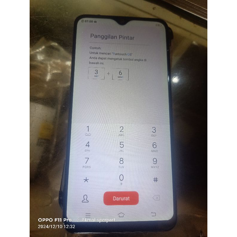 LCD VIVO Y91 Y93 Y95 ORIGINAL CABUTAN