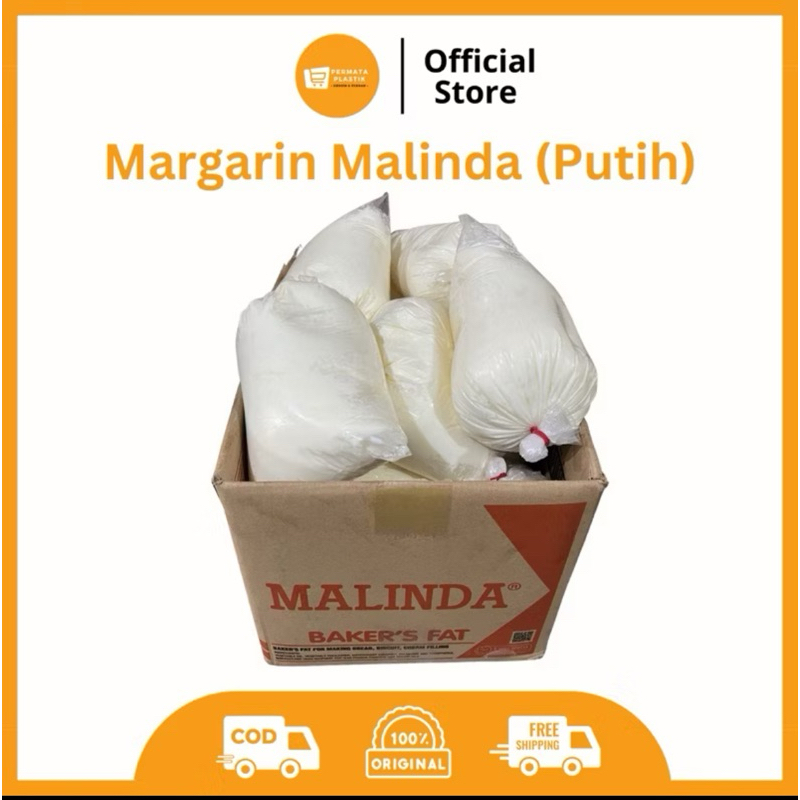 Margarin Malinda Mentega Putih Margarine Kiloan