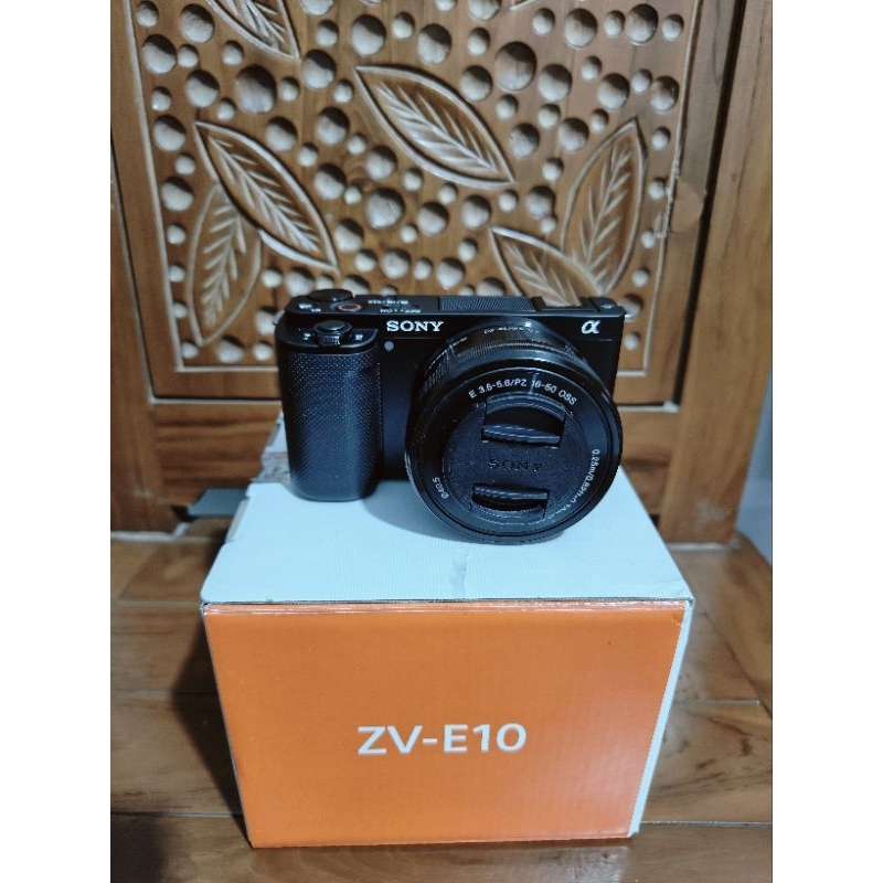 sony zv e10 second, seperti baru