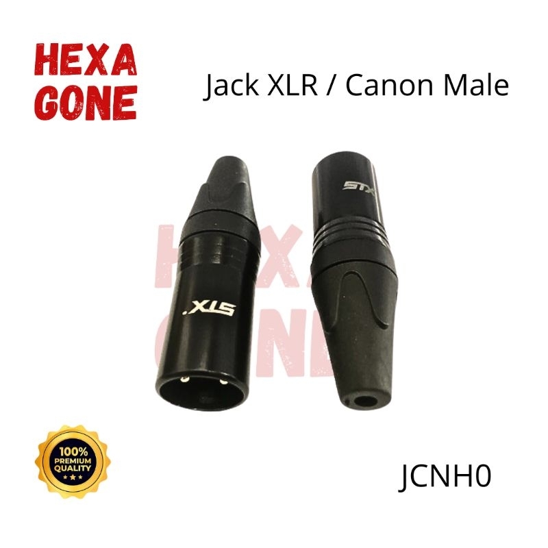 Jack XLR Canon Cowo Male STX