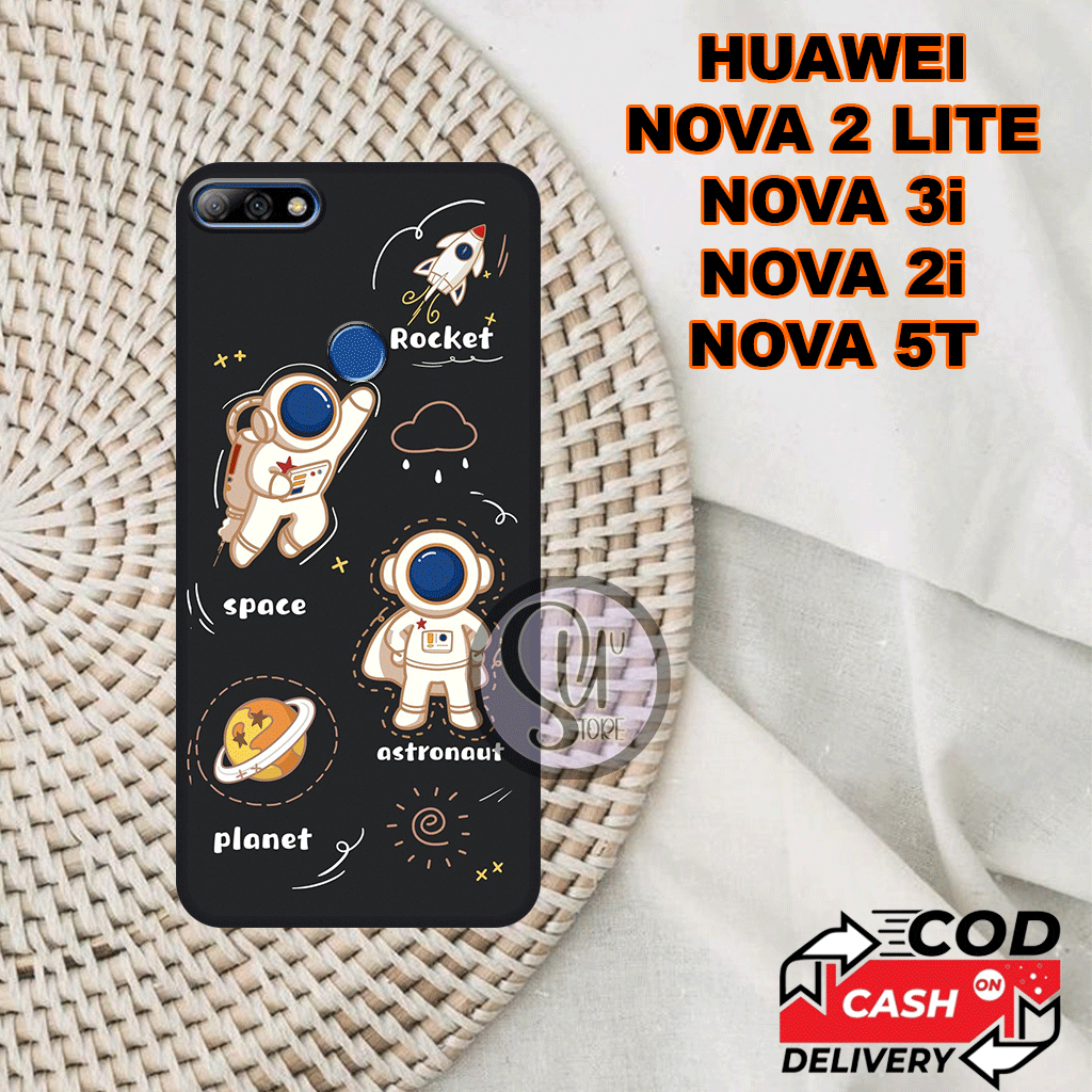 S11 Case Huawei Nova 2 Lite -nova 3i- nova 2i- nova 5t-Motif ASTRNT-Casing Lucu-Softcase Keren-Bahan