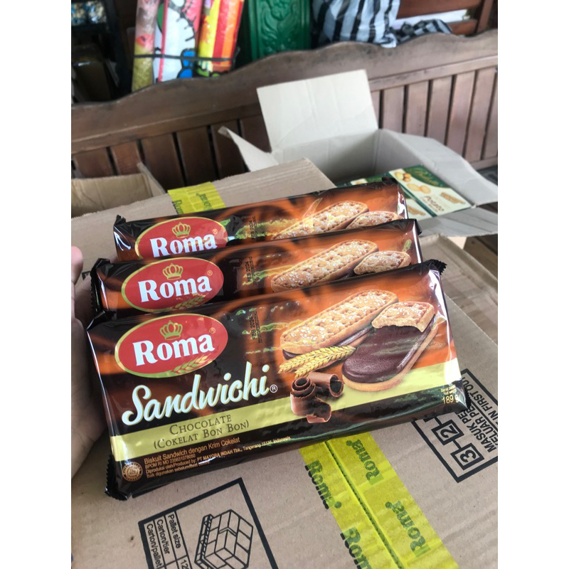 

Roma Sandwichi Chocolate (Cokelat Bon Bon)