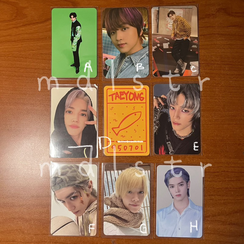 AAB NCT 127 PC johnny taeyong yuta haechan sticker ar baker house sg22 lucky card fact check smini