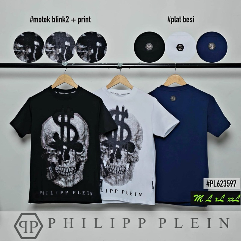 Kaos pria unisex PL623597 Premium import