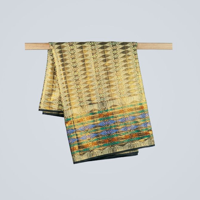 Kain Tenun Songket Pagi Sore Souvenir Lombok NTB 115x190cm