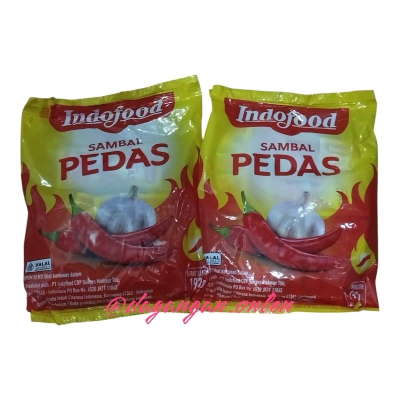 

Saus Sambal Pedas Indofood 1 pack isi 24