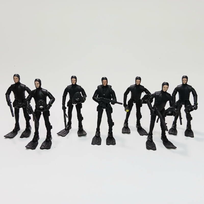 Scuba squad Set isi 7 item (Army world Peacekeeper)