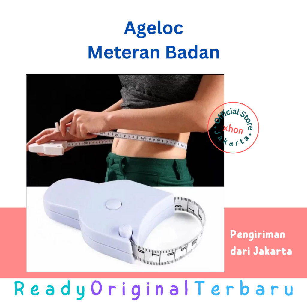 [ORIGINAL] Meteran Lingkar Badan | Meteran Lengan | Meteran Dada | Meteran Perut 150cm | Pita Ukur K