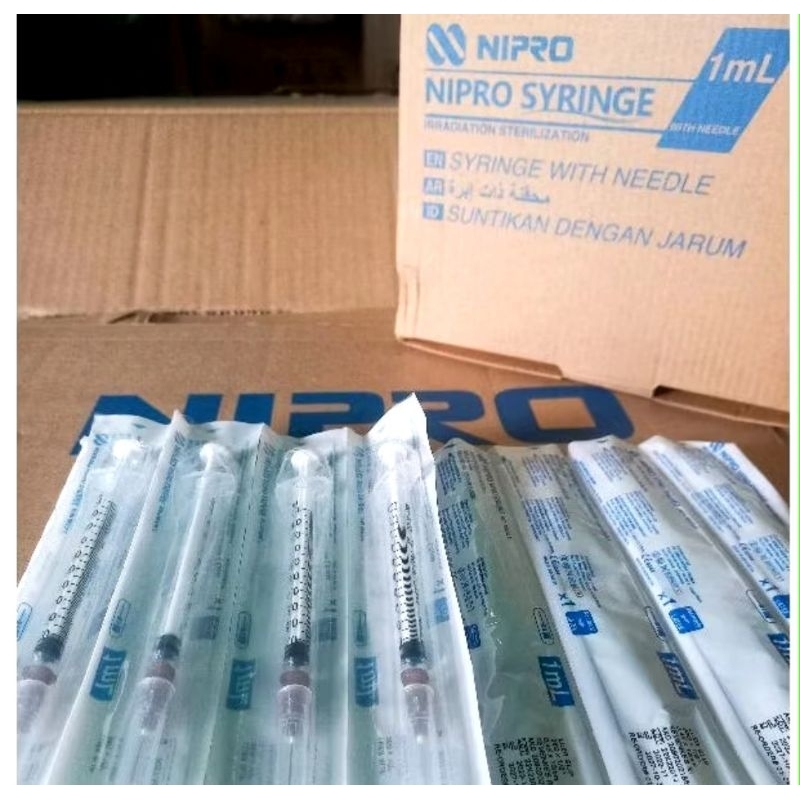 spuit 1ml NIPRO box