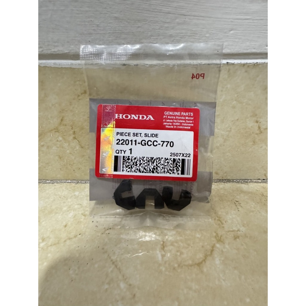 PIECE SET SLIDE SLIDER RUMAH HONDA - 22011GCC770