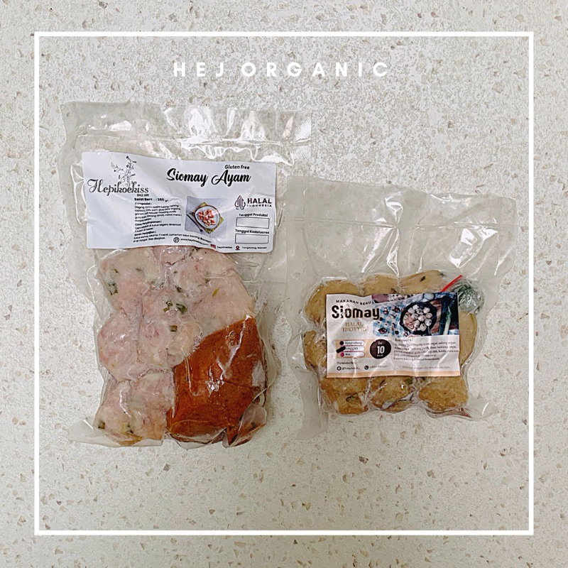 

Siomay Tenggiri & Siomay Ayam Organik Gluten Free