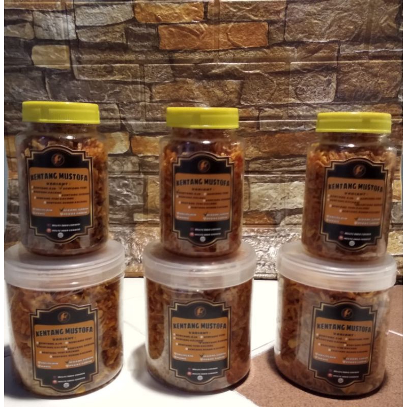 

KENTANG MUSTOFA KRIUK SEDAP 600ML/250G