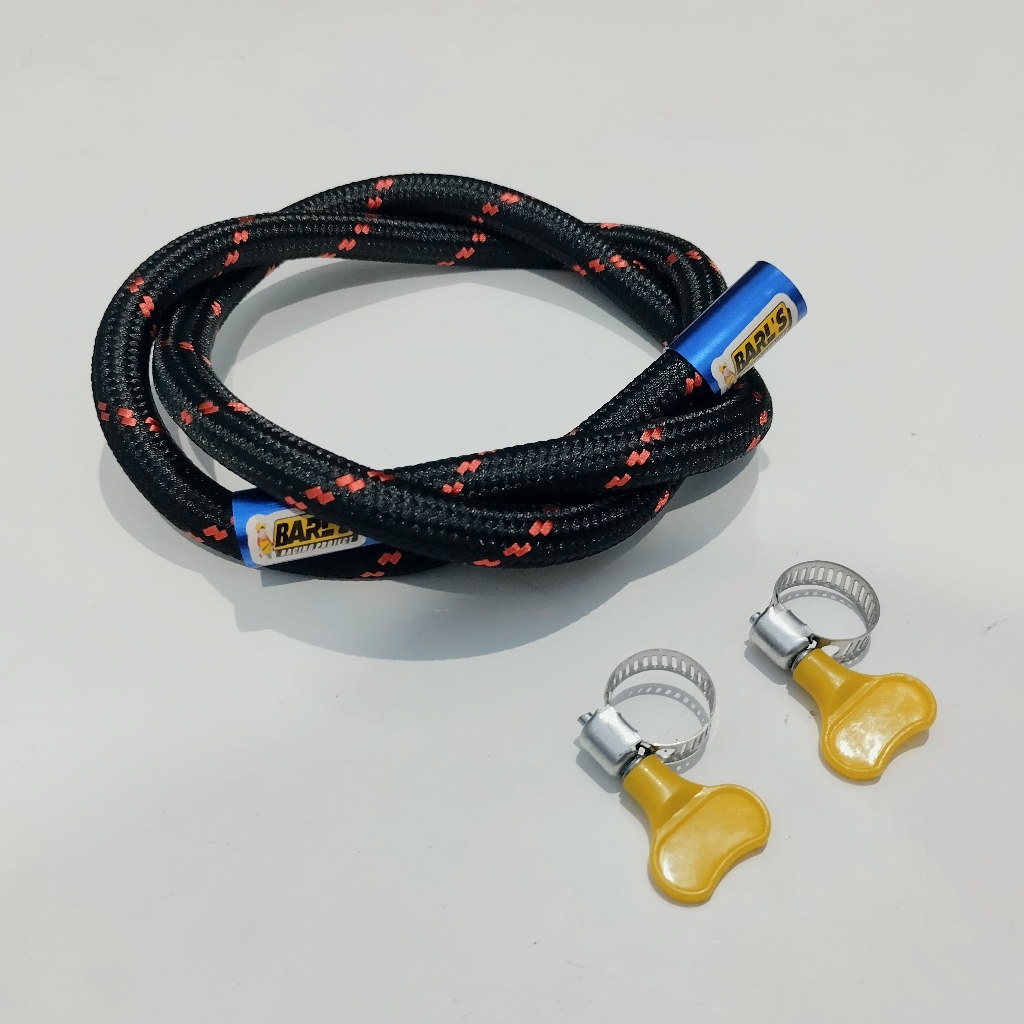 Selang Oil Cooler Selang Hawa Mesin Selang Oli Cooler FPR Serat Free Klem 1 Meter