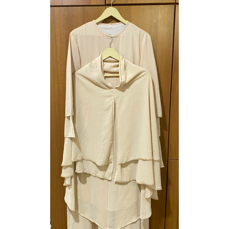 Prelov Dress Polos Set Hijab