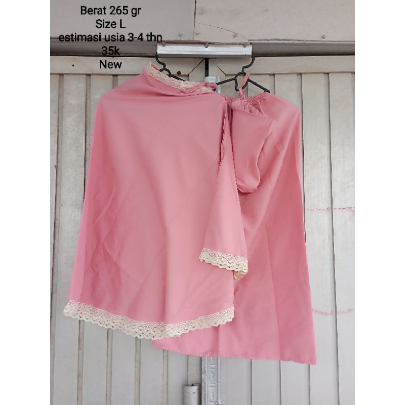 Mukena Anak / Mukena Anak Polos / New