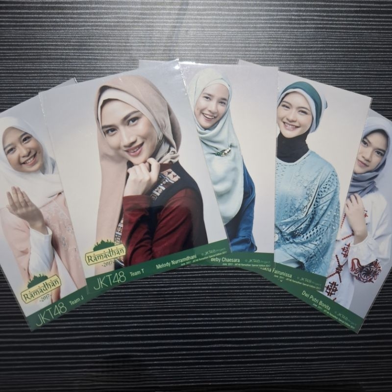 Photopack PP JKT48 Ramadhan Special Edition 2017 | Melody Beby Ikha Uty Angel