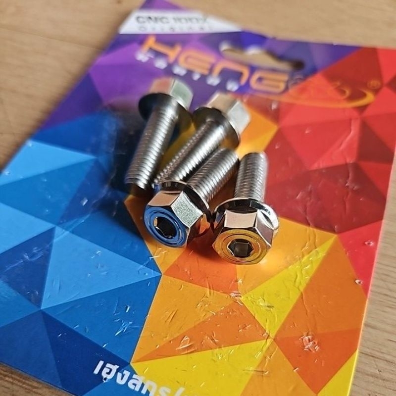 baut stainless behel leter u beat fi scoopy genio original heng thailand
