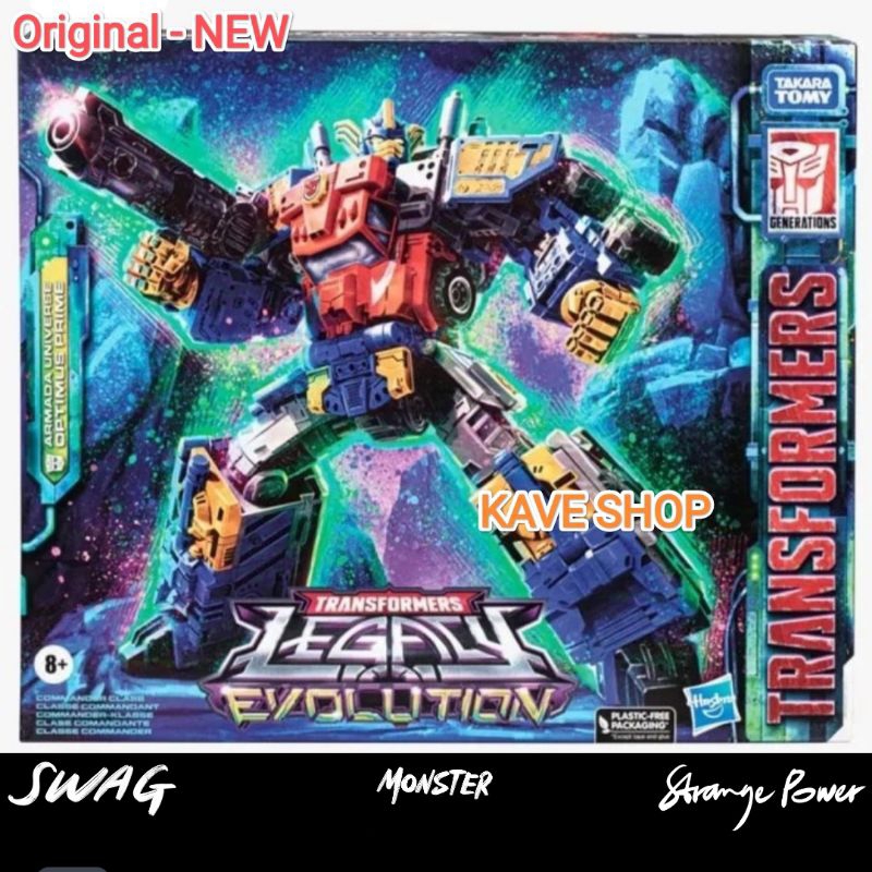 Transformers Legacy Evolution Armada Universe Optimus Prime Generations - Original - NEW