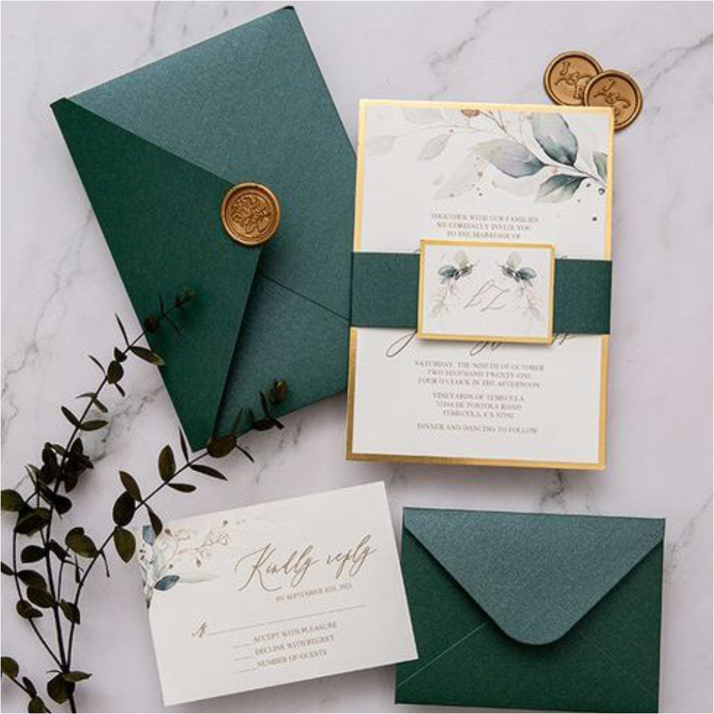 Cetak Undangan Aesthetic Custom (Sesuai buget Customer) Harga mulai dari 1000 - 15.000