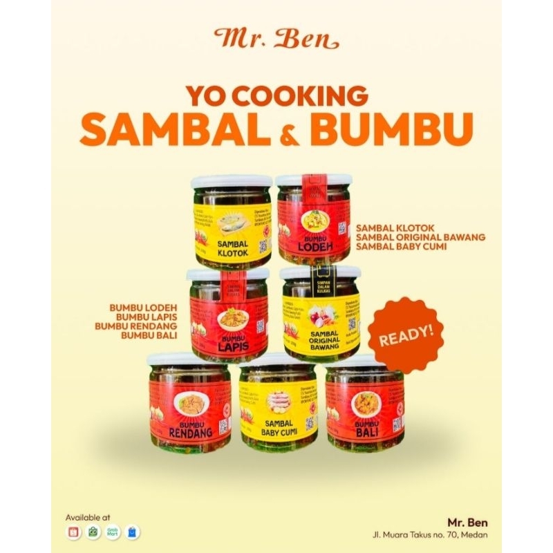 

Yo Cooking Seasoning Bumbu Sambal 200gr Lokal HALAL