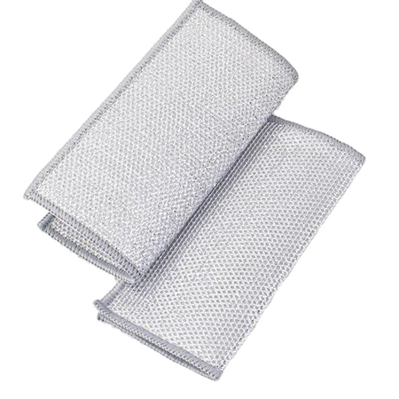 Kain Lap Dapur Kawat Jaring Halus Cuci Panci Piring Kain kawat halus INV2