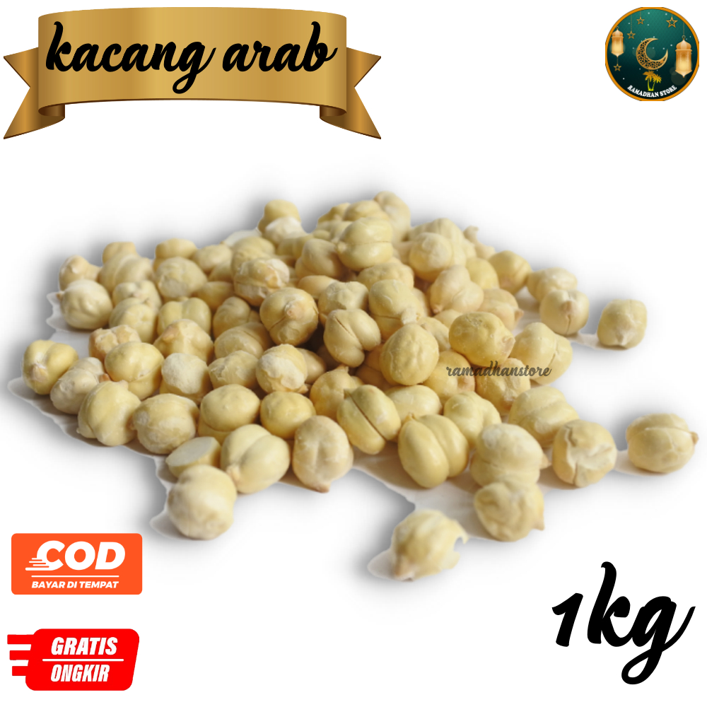 

KACANG ARAB [1KG]//KACANG HUMUS/OLEH OLEH HAJI UMROH