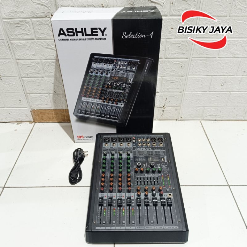 Mixer Audio 4 channel Ashley Selection 4 Original Mixer Ashley Selection-4 Mixer  4 channel Ashley S