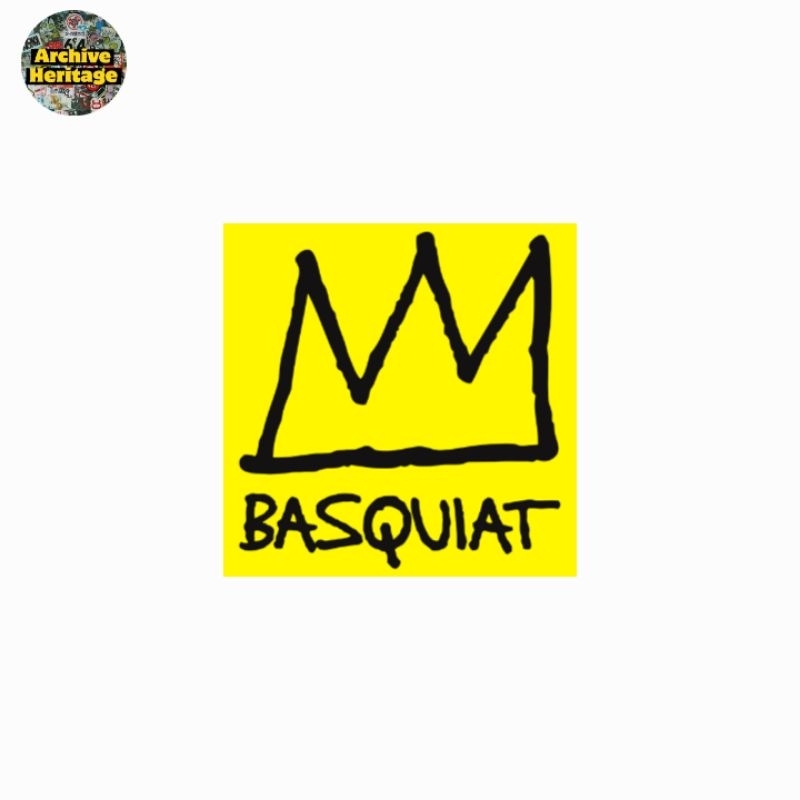 

sticker Basquiat logo brand clothing streetwear hypebeast stiker