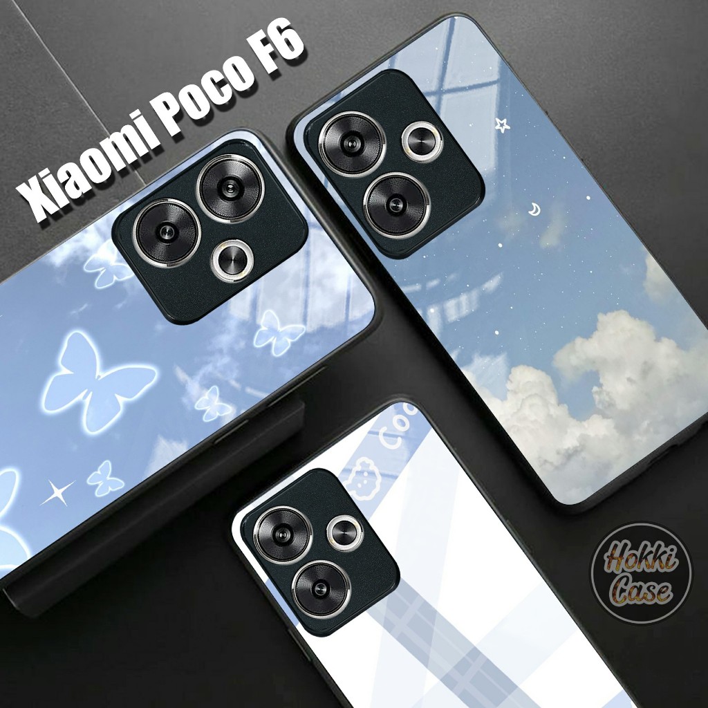 Case Poco F6 - Softcase Glass Poco F6 Premium - Casing Poco F6 - Silikon Poco F6 - Softcase F6 [67H]
