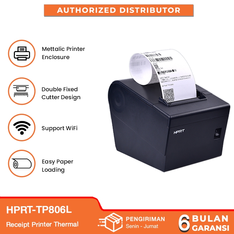 HPRT POS Printer Receipt Thermal TP806L Original