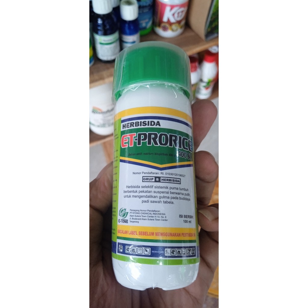Herbisida ET-PRORICE Herbisida Sistemik Purna Tumbuh Untuk Tanaman Padi 100 ML