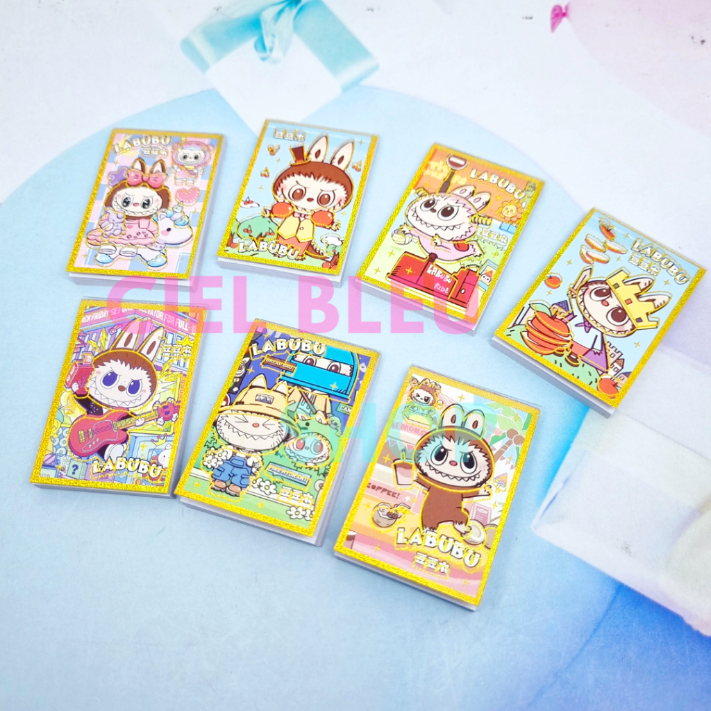 

[ 24 PCS / SET ] STIKER DECO MINI LBB MIX ANEKA WARNA / CIEL BLEU STORE