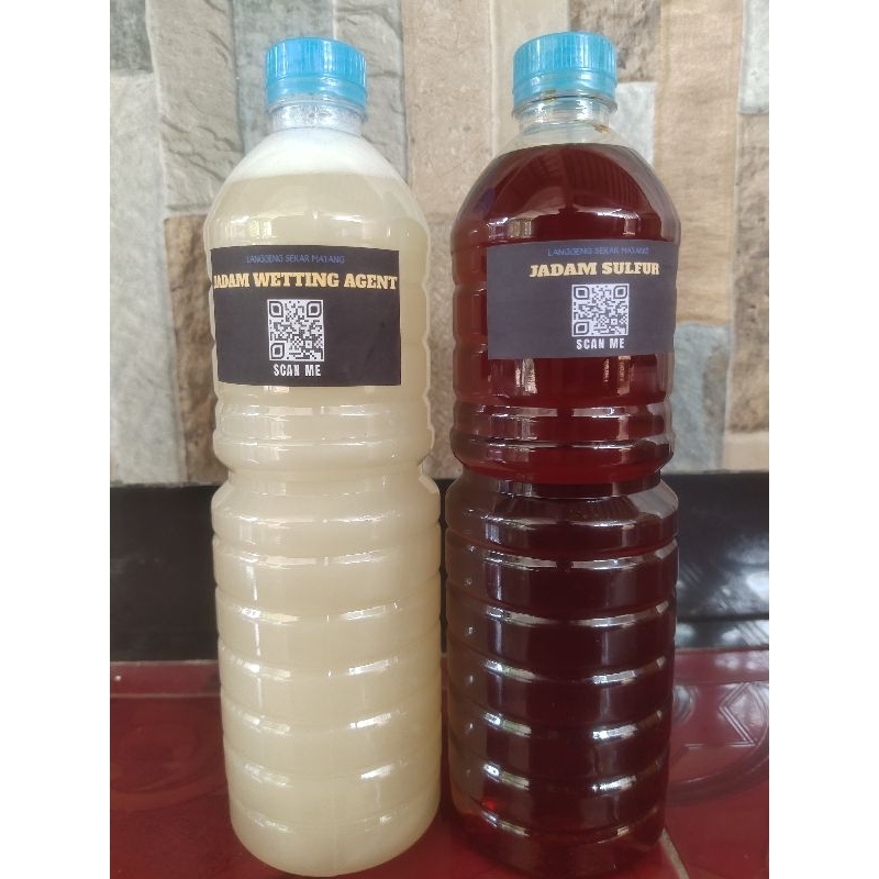 jadam sulfur fungisida alami dan jadam wetting agent 1liter