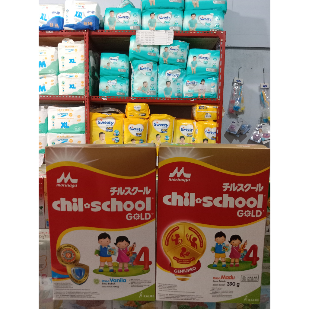 

CHIL SCHOOL GOLD 4 400G 780G 1560G