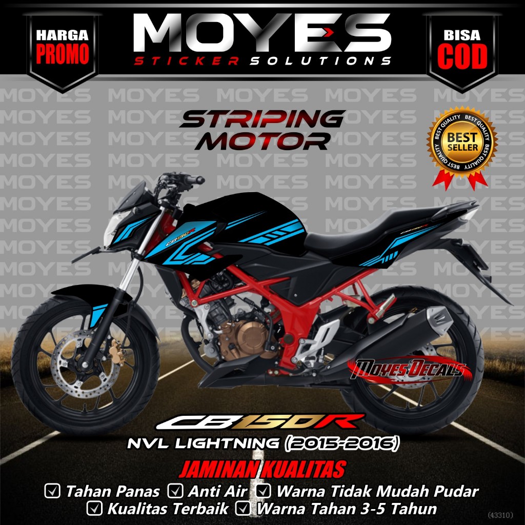 Striping CB 150R  V2 - Decal CB 150R  V2 - Stiker CB 150R  V2 -  Decal Stiker CB 150R  V2 2015-2016 