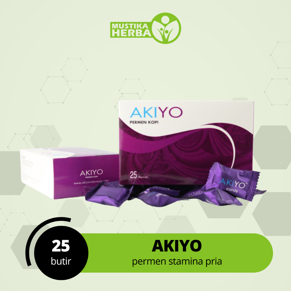 

AKIYO Candy Original Asli 100% isi 25 Pcs