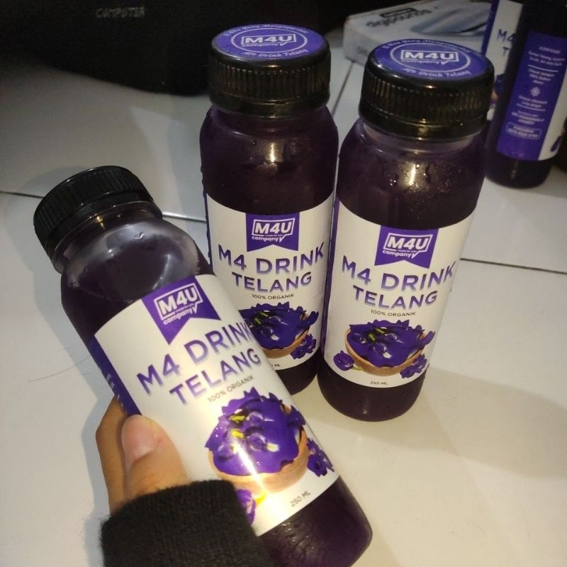 

Minuman Segar Berkhasiat Bunga Telang 250ml