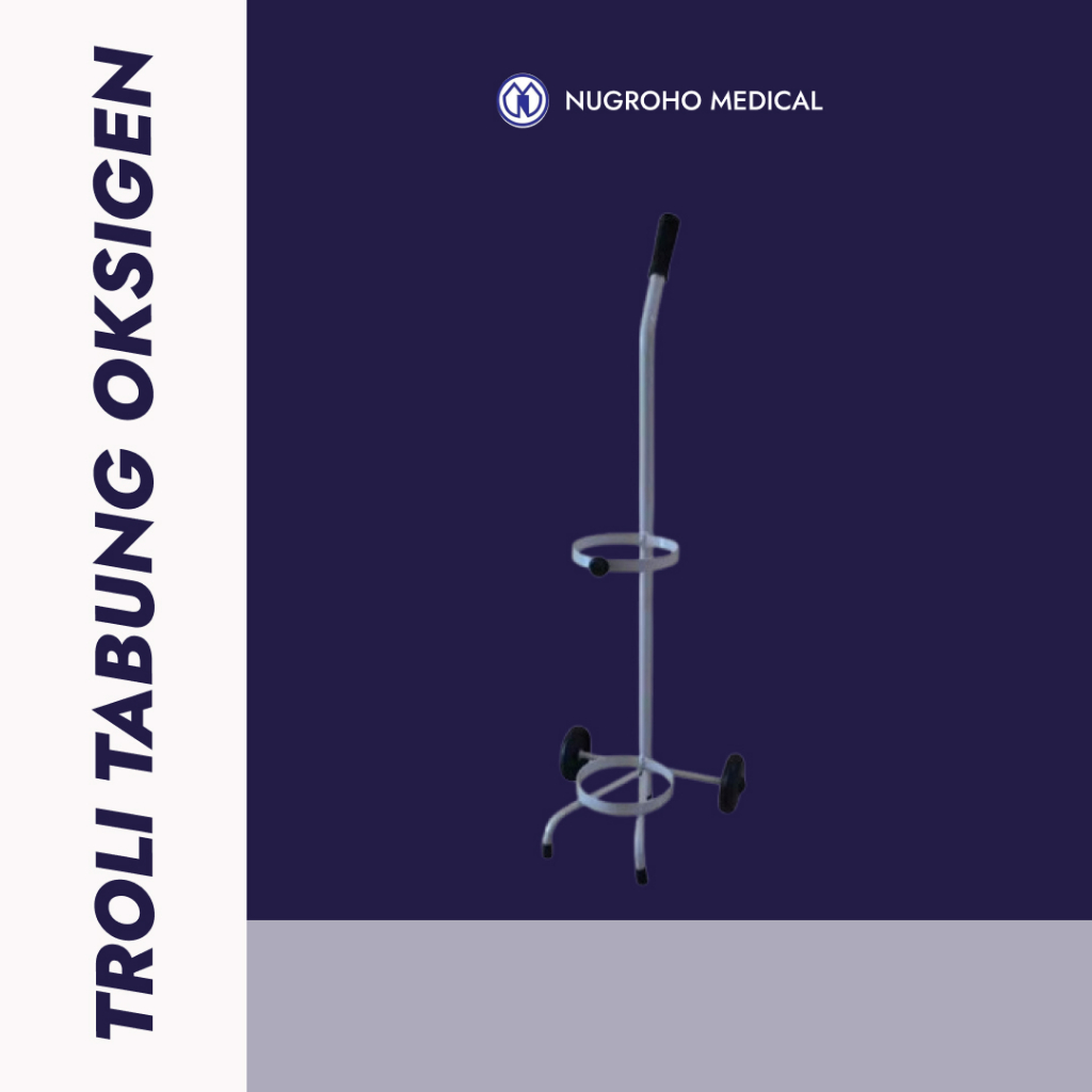 Troli Tabung Oksigen Troly Trolley Tabung Oksigen 1M3/ 2M3