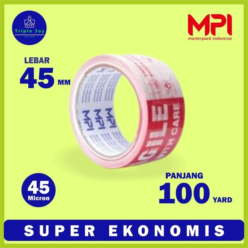 

Lakban Fragile Video Unboxing Merah Putih 2 Inch OPP