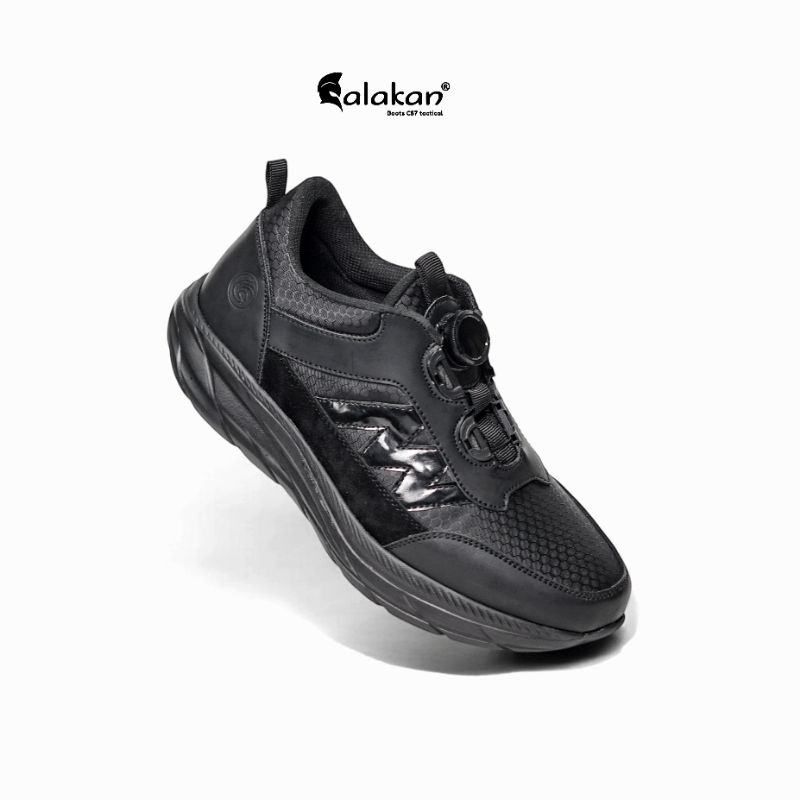 Sepatu Running Sneaker Tali Putar CALAKAN Original Free Kaos Kaki