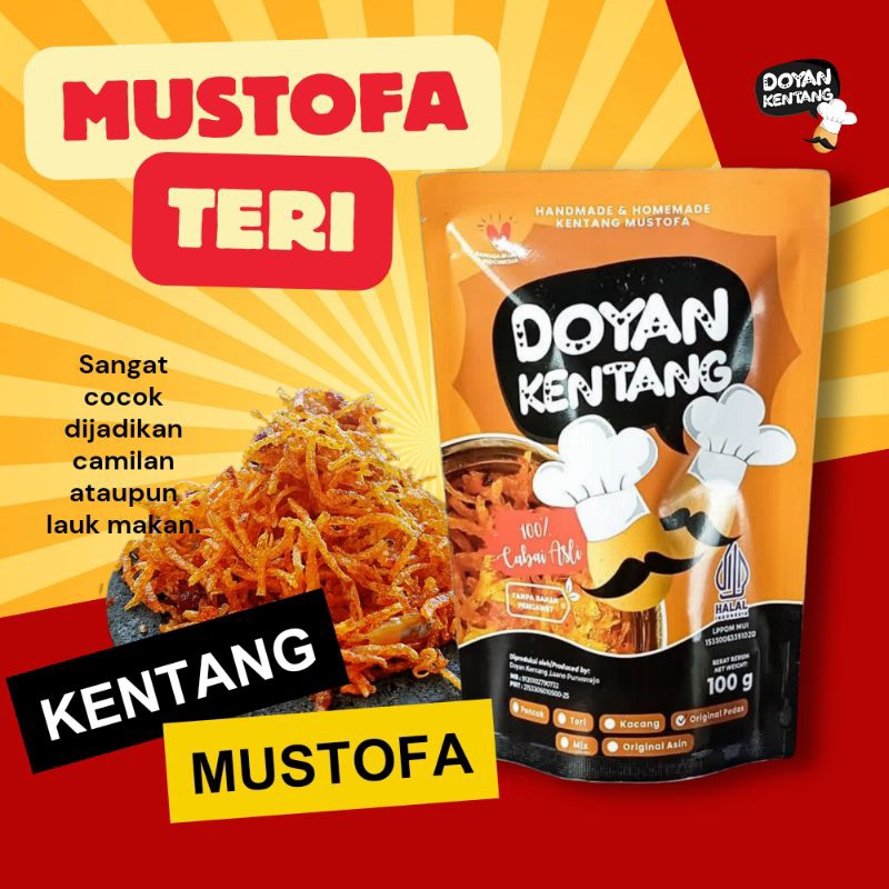 

Kentang Mustofa by Doyan Kentang Pouch 100 gram