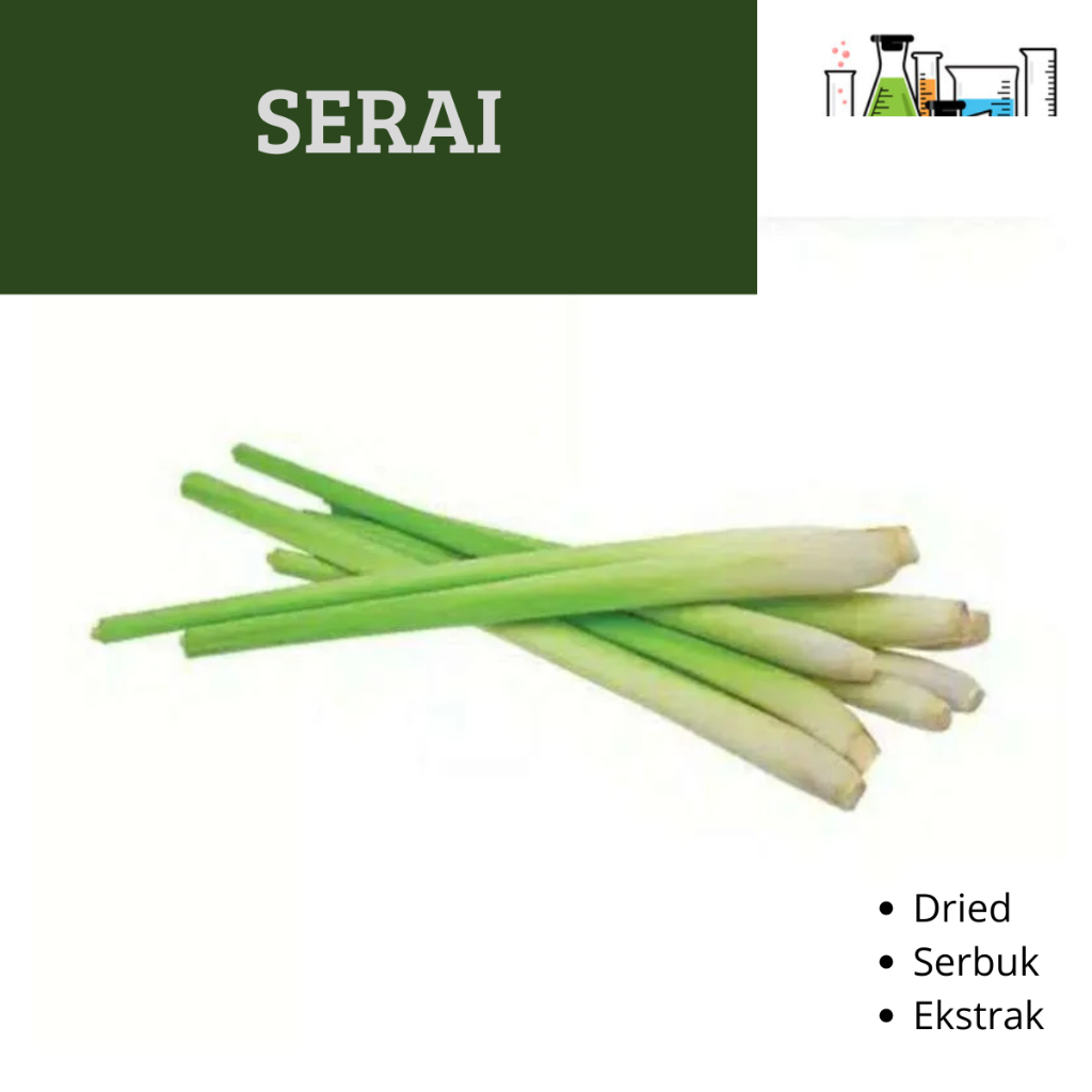 

SERBUK DAN DRIED SERAI BEST PRODUCT