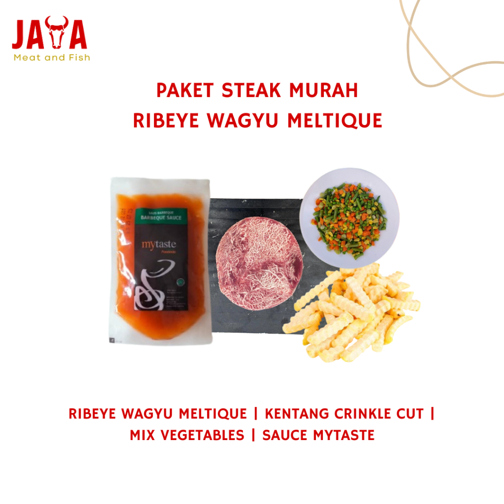 

Paket Steak Ribeye Wagyu Meltique | Paket Hemat Bundling