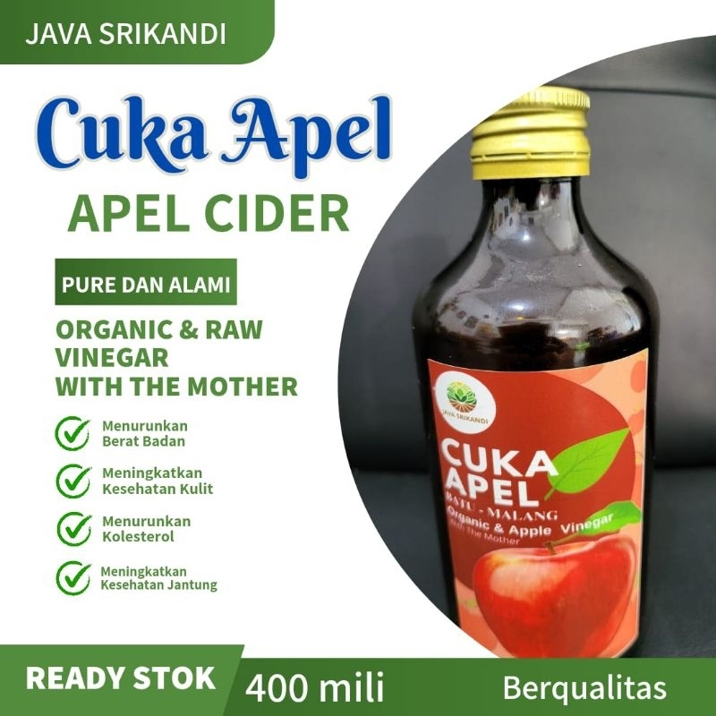 

Java Srikandi Cuka Apel Cider Organic & Raw Vinegar with The Mother