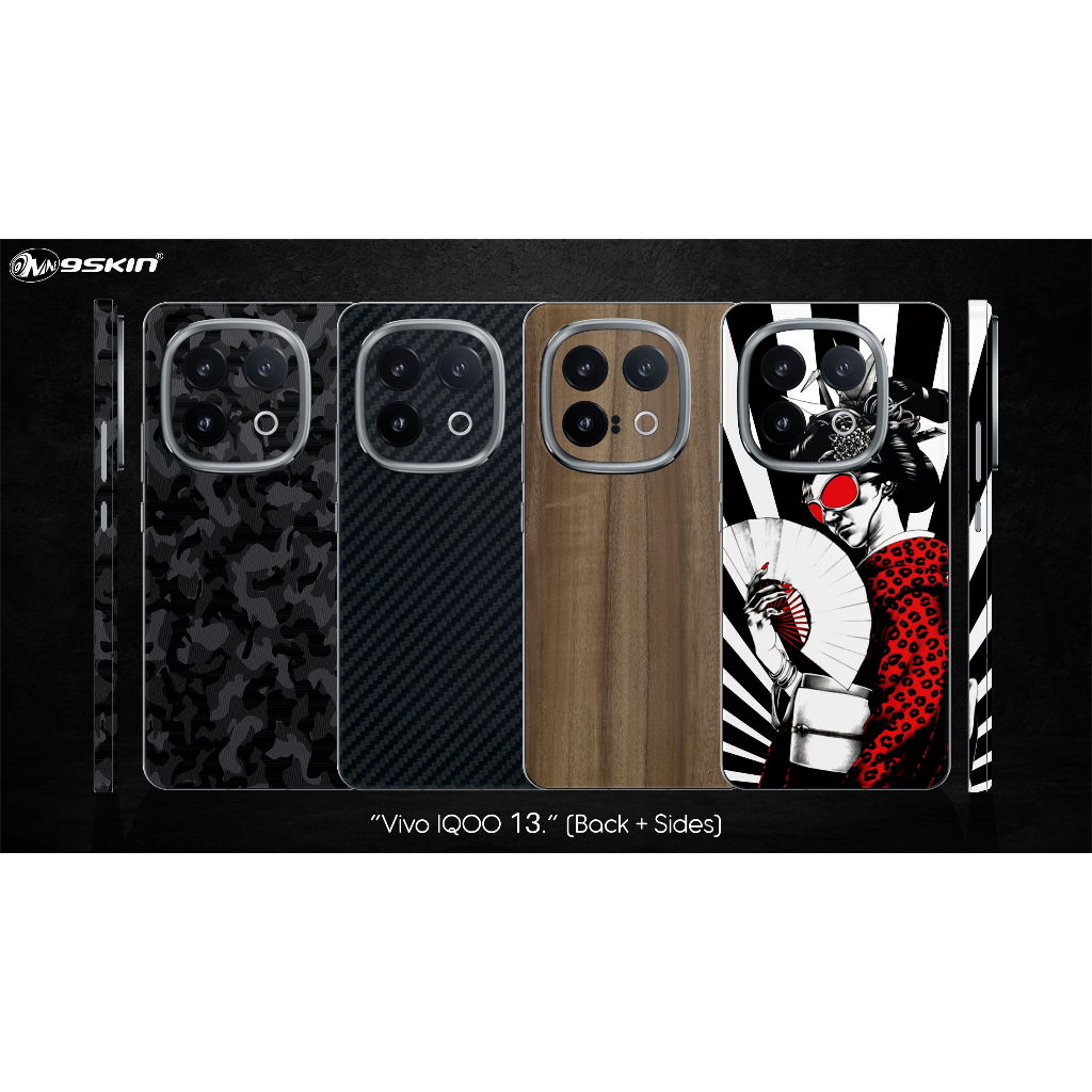 9skin Sony Xperia 1 Mark 4 IV Back Case Skin Custom Carbon Leather Special Texture